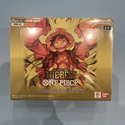 One Piece Premium Booster Box The Best PRB-01 Factory Sealed English - Image 1