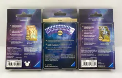 Disney Lorcana TCG 3 Pack Card Sleeves Cinderella, Elsa, Snow White (B248) - Image 2