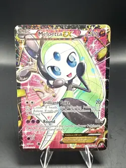 Pokemon TCG Meloetta EX Full Art Ultra Rare Card RC25/RC25 - Image 1