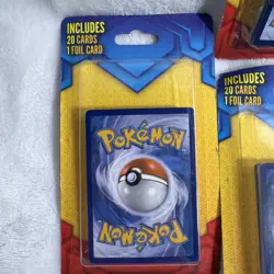Mystery Pokemon Pack - 20 Cards with 1 Foil Card Read Description - Lot Of 9 - Image 2