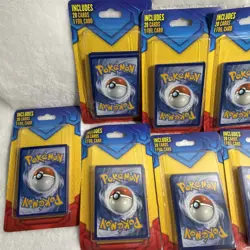 Mystery Pokemon Pack - 20 Cards with 1 Foil Card Read Description - Lot Of 9 - Image 3