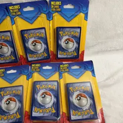 Mystery Pokemon Pack - 20 Cards with 1 Foil Card Read Description - Lot Of 9 - Image 5