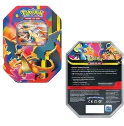 2026 Pokemon Trading Card Game: Mega Charizard Y Tin *NEW!/FACTORY SEALED!* - Image 3