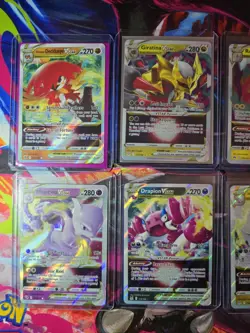 Pokemon Sword & Shield 17x Vstar Mixed Card Lot NM - Giratina Rotom & More - Image 2