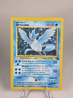 Articuno 2/62 Fossil Set - Holo Pokemon Card - NM - Image 1
