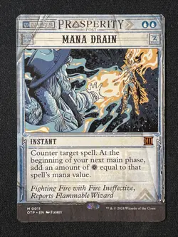 Mana Drain Outlaws of Thunder Junction: Breaking News Regular - Image 1