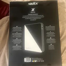 Vault X Exo-Tec Zip Binder XXL SV10.5 16 Pocket Black Bolt White Flare Pokemon - Image 2