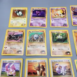 Vintage WOTC Gym Heroes Pokemon Card Lot Of 23! No Duplicates / LP - Image 2