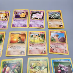 Vintage WOTC Gym Heroes Pokemon Card Lot Of 23! No Duplicates / LP - Image 3