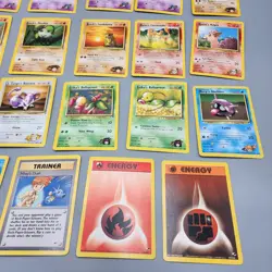 Vintage WOTC Gym Heroes Pokemon Card Lot Of 23! No Duplicates / LP - Image 5
