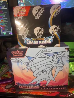 Pokemon Center Chaos Rising ETB - Image 2