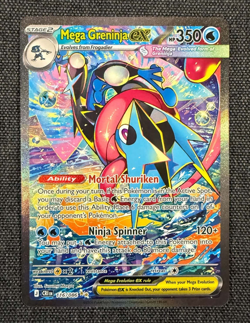 Pokemon TCG - Mega Greninja EX SIR - 116/086 - CHAOS RISING - NEAR MINT ! - Image 1