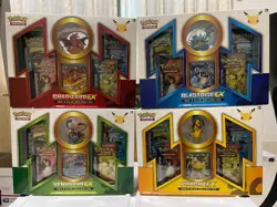 Pokemon Generations Red & Blue Collection-Charizard Blastoise Venusaur Pikachu - Image 1
