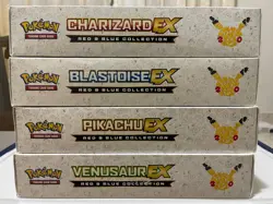 Pokemon Generations Red & Blue Collection-Charizard Blastoise Venusaur Pikachu - Image 2