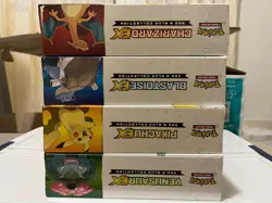 Pokemon Generations Red & Blue Collection-Charizard Blastoise Venusaur Pikachu - Image 5