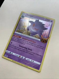 Gengar 066/196 Holo Rare Trick Or Trade Stamped - LP - Image 2