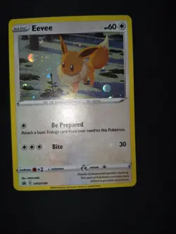 Pokemon - Eevee SWSH190 Holo Promo Sword & Shield - Image 3