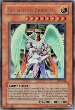 Archlord Zerato Ultra Rare Unlimited 2004 Ancient Sanctuary AST-034 LP - Image 1