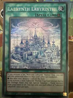 Labrynth Labyrinth Prismatic Secret Rare 1st Ed MP23-EN233 YuGiOh - Image 1
