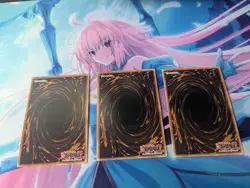 THE FALLEN & THE VIRTUOUS ULTRA RARE 1ST EDITION CH01-EN019 NM X3 Yu-Gi-Oh - Image 2