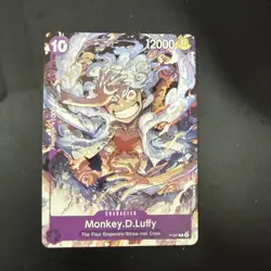 Monkey.D.Luffy P-041 - Starter Deck 18: PURPLE Monkey.D.Luffy Promo LP - Image 1