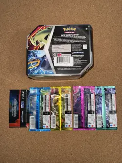 Pokemon TCG Empoleon V Strikers Tin Sealed, 5 JPN Packs, Sealed - Image 2