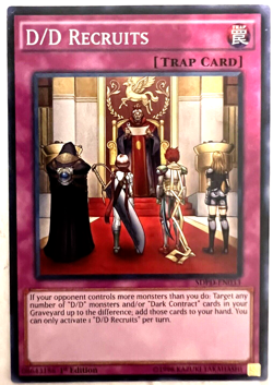 YuGiOh! - D/D Recruits - SDPD-EN033 - 1st Edition - Common - Image 1