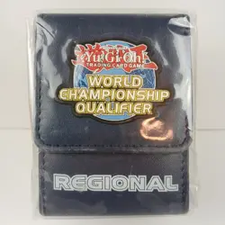 Yu-Gi-Oh! Regional World Championship Qualifier Deck Box - Sealed New - Blue - Image 1