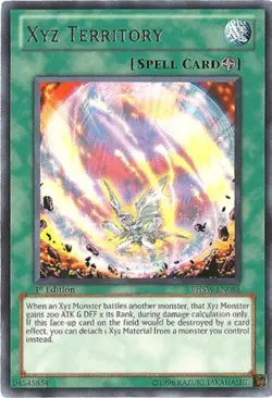 Xyz Territory - PHSW-EN088 - Rare - Unlimited Edition - Heavily Played - Image 1