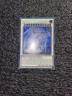 Yugioh! Blue Eyes Ultimate Spirit Dragon 25LP-EN020 Secret Rare Limited NM - Image 1