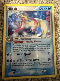 Pokemon Milotic 8/101 Hidden Legends Holo Rare 100 HP English 2004 Stage 1 - Image 1