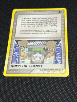 Pokemon Tcg Lanette's Net Search 87/100 EX Sandstorm Non Holo - Image 3