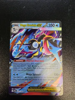 Mega Greninja ex 022/086 Choas Rising Pokemon TCG ENGLISH NM - Image 1