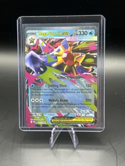 Pokemon Mega Evolution Perfect Order Mega Starmie Ex 21/88 - Image 1