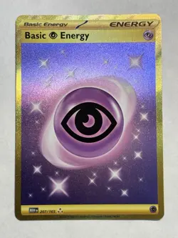 Pokemon TCG Basic Psychic Energy 207/165 Scarlet & Violet 151 - Image 1