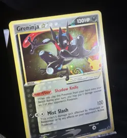 Pokemon Greninja Star SWSH144 Promo Full Art Holo 130HP Mist Slash English - Image 3