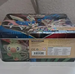 Pokemon TCG Sword & Shield 2020 Treasure Chest Tin Box w/ Promo & Booster - Image 3