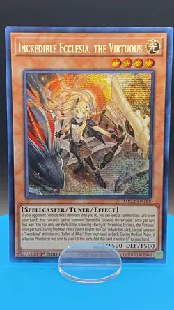 Yugioh! TCG, Incredible Ecclesia, the Virtuous MP22-EN188 NM - Image 1