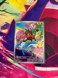 Litten MEP044 First Partner's Promo Near Mint Pokemon TCG - Image 1