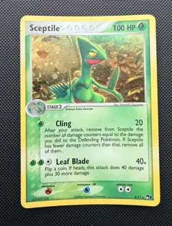 Sceptile 004/017 - Pokemon TCG 2004 - POP Series 1 - Holo Promo - LP - Image 1