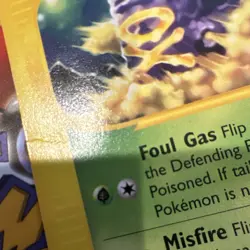 Pokemon TCG Weezing Expedition Base Set Rare Regular ENG 80HP 070/165 - Image 3