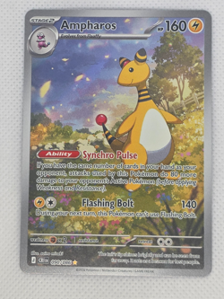 Pokemon TCG Chaos Rising Ampharos Illustration Rare Holo 090/086 Mint - Image 2