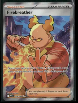 Pokemon Firebreather Ultra Rare 119/094 PFL ME02: Phantasmal Flames NM - Image 1