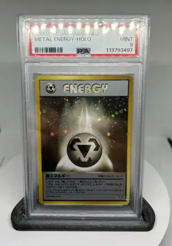 Pokemon 2000 Japanese Neo metal energy holo PSA 10 sequential set NEW CERTS - Image 5