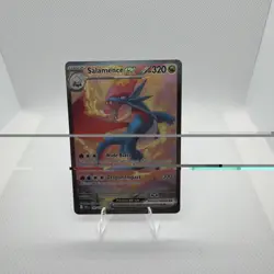 Salamence ex 187/159 Sv09 Journey Together SIR Holo Stage 2 English Pokemon - Image 1