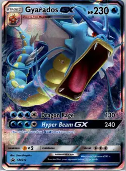 Gyarados GX - SM212 Holo Promo Sun & Moon Promo Pokemon Holo Near Mint - Image 1