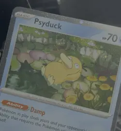 Psyduck 007 & Golduck 008 Pokemon Mega Evolution Cosmo Holo Promo NM - Image 5