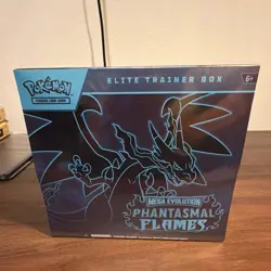 Pokemon Mega Evolution Phantasmal Flames Elite Trainer Box Charizard English - Image 1