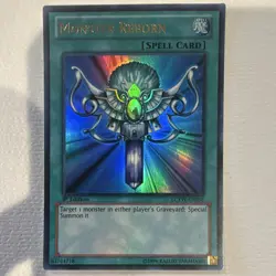 Yu-Gi-Oh! Monster Reborn Spell-Normal Ultra Rare Holo 1st Edition LCYW-EN058 - Image 1