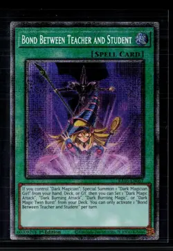 Yu-Gi-Oh! Bond Between Teacher and Student Starlight Rare RA05-EN061 1st Edition - Image 1